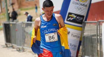 Diego Vera, atleta toledano, representó al Meta y Cauca.