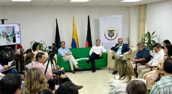 Representantes de las altas cortes del país visitaron Cúcuta para conocer la situación de los jueces del Catatumbo.