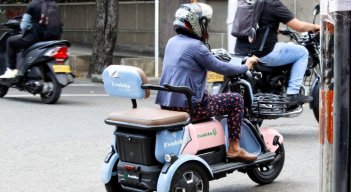 Motocicletas eléctricas en Cúcuta . / Foto: Carlos Ramírez / La Opinión 