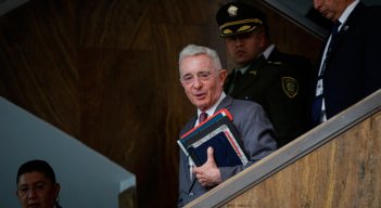 Álvaro Uribe. Foto cortesía