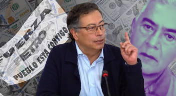 Gustavo Petro y Papá Pitufo
