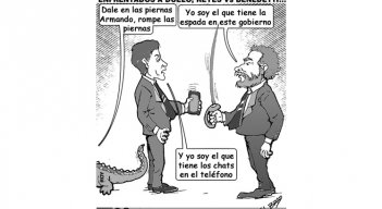 Caricatura del 12 de marzo de 2025. 