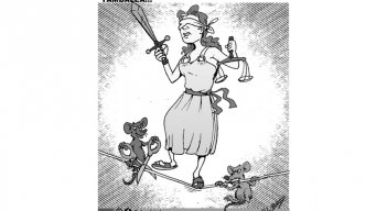 Caricatura del 24 de marzo de 2025. 