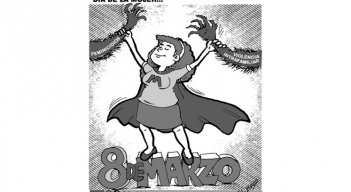 Caricatura del 8 de marzo. 