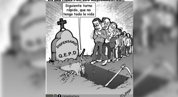 Caricatura del martes 1 de abril del 2025.