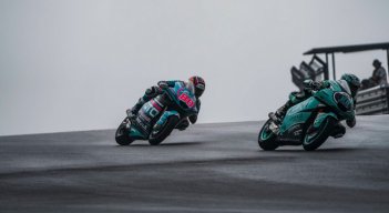  David Alonso sumó sus primeros puntos en Moto2. Foto: Comité Olímpico Colombiano