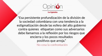 No cesa la confrontación