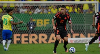 James Rodríguez, Selección Colombia 2025. 