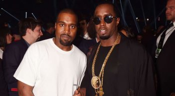 Sean Diddy Combs y Kanye West