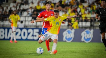 Sudamericano Sub-17, Colombia vs. Chile. 