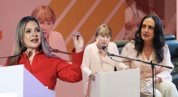 Vicky Dávila, María Fernanda Cabal y Alicia Arango