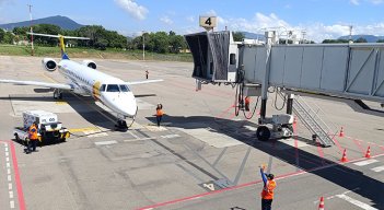 Vuelos de Satena en Cúcuta. / Foto Leonardo Favio Oliveros-La Opinión