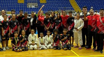 Los yudocas rojinegros obtuvieron nueve medallas en el Interligas.