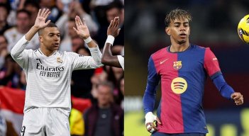 Kilyan Mbbaé y Lamine Yamal se juegan más que el orgullo.