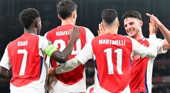 Arsenal, Champions League 2025. 