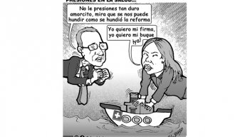 Caricatura del 8 de abril. 
