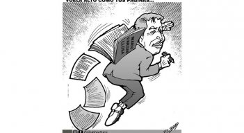 Caricatura del martes 15 de abril de 2025.