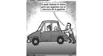 Caricatura del lunes 28 de abril de 2025. / Foto: Cortesía. 