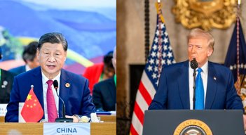 China y EEUU. Fotos tomadas de The White House y portal web del Ministerio de Relaciones Exteriores de China