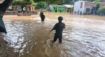 Crecientes de los ríos ocasionan inundaciones en la zona del Catatumbo.