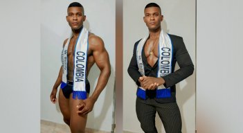 Dionisio Solís, el policía que representará a Colombia en Míster Beauty Intercontinental.