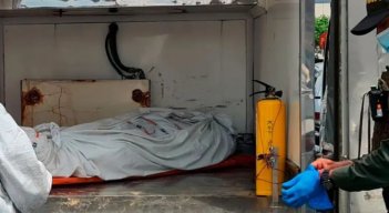 Mujer asesinada en Medellín. 
