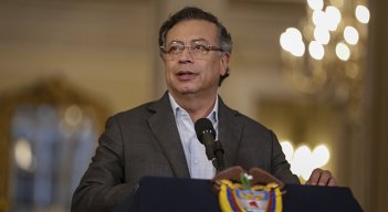 Gustavo Petro, presidente de Colombia.
