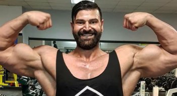 Vittorio Pirbazari actor y fisicoculturista