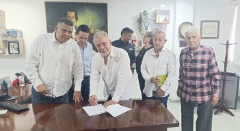 Gremios de Táchira y Norte de Santander. / Foto Leonardo Favio Oliveros-La Opinión
