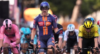 Casper Van Uden (Lidl Trek), vencedor de la etapa.
