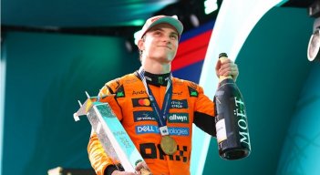El piloto australiano hizo una magistral carrera.