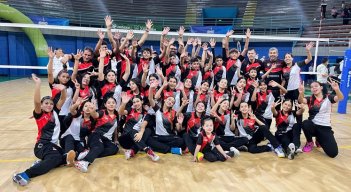 Las selecciones Sub-13 de voleibol masculina y femenina dieron la pelea en el Interligas.