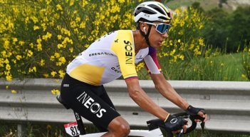 Egan Bernal ha tenido un buen comienzo en la corsa rosa.