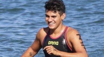Freddy Arévalo nadador cucuteño.