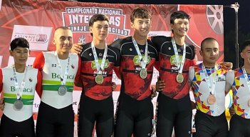 El equipo de Norte ganó el oro en el, relevo del Interligas