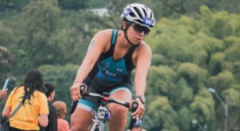 Camila Ardila triatleta patiense.