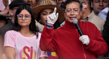 El presidente Gustavo Petro