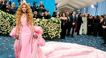 Shakira en la Met Gala 2025- Foto tomada de X @Spotify