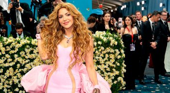Shakira en la Met Gala 2025- Foto tomada de X @Billboard
