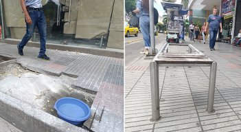 Centro Comercial A Cielo Abierto. / Foto Leonardo Favio Oliveros-La Opinión