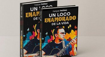 El cantante Felipe Pelaez lanza su primer libro autobiográfico. 