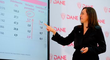 Directora del DANE, Piedad Urdinola. / Foto Cortesía