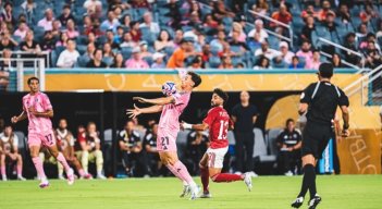 Inter Miami de la MLS equipo invitado.