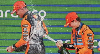 Oscar Piastri octuvo su quinta victoria en la F1.