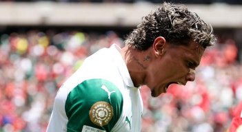 Richard Ríos mediocampista colombiano del 'Verdao'.