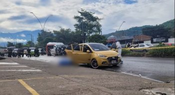 Balacera en Girón. 