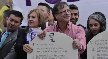 En 2018, Gustavo Petro prometió en campaña que no convocaría una Asamblea Nacional Constituyente./Foto archivo