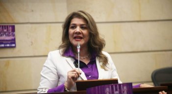 La senadora cucuteña Lorena Ríos habló sobre la reforma laboral y el episodio del archivo del proyecto./Foto cortesía