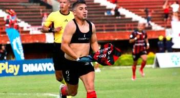 Matías Pisano, Cúcuta Deportivo vs. Real Cundinamarca 2025. 