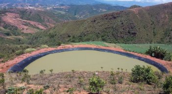 Los reservorios de agua son fundamentales para mejorar la producción agropecuaria en el Catatumbo.
